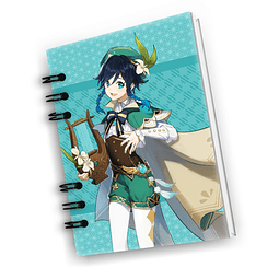 Libreta Genshin Impact - Venti