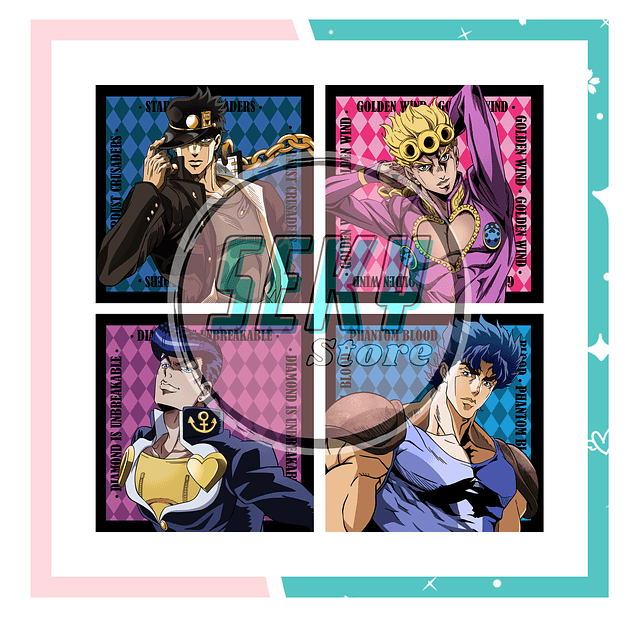 Set de Stickers - Jojo's Bizarre Adventure