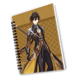 Cuaderno Genshin Impact - Zhongli