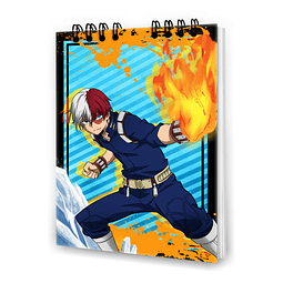 Croquera Boku no Hero Academia - Todoroki