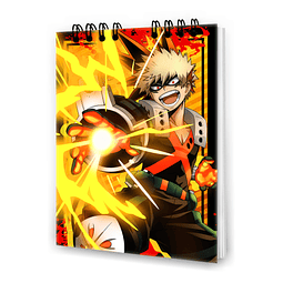 Croquera Boku no Hero Academia - Bakugou