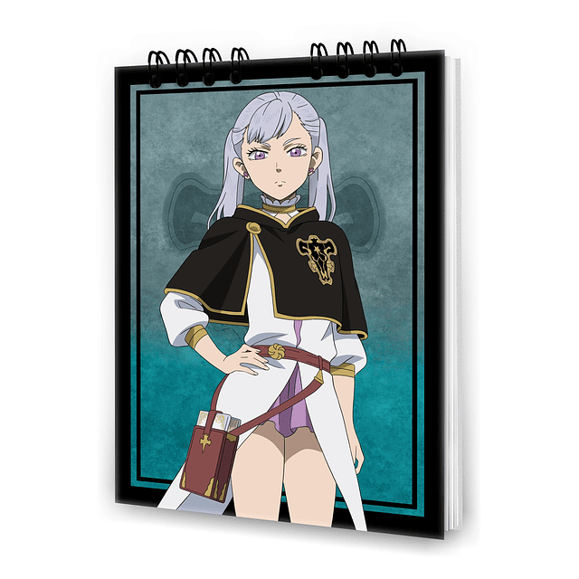 Croquera Black Clover - Noelle