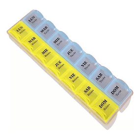 Pastillero Semanal 2 Tomas Mañana - Tarde