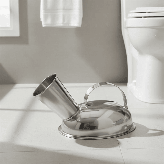 Pato - Orinal De Acero Inoxidable