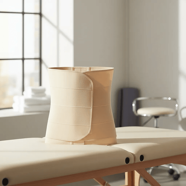 Faja 4 Bandas Beige, Post Operatoria . Todas Las Tallas