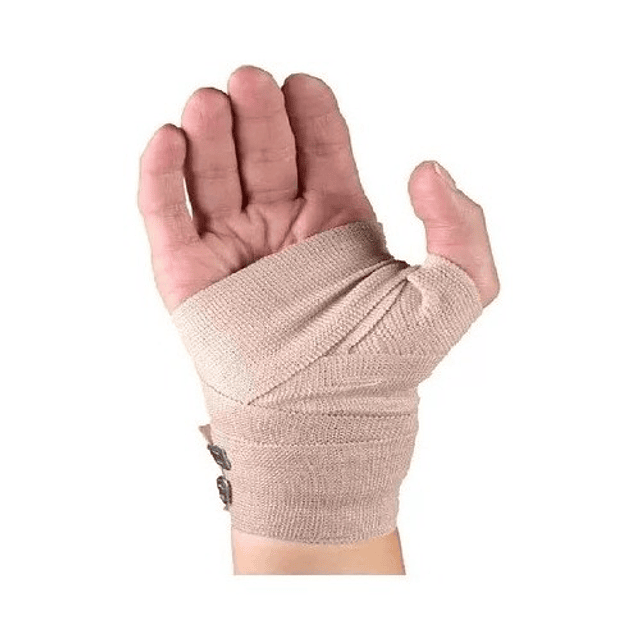 Venda elástica 10 cm x 4.5 m con gancho sujetador