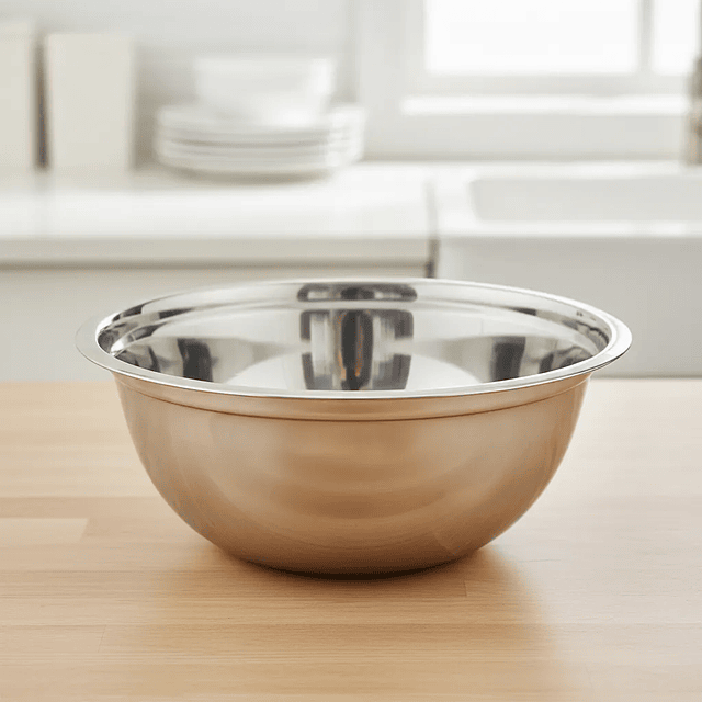 Lavatorio de acero inoxidable 30 x 10 cm