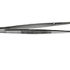 Pinza Merriam biangulada algodonera de acero inoxidable quirúrgico – 16 cm