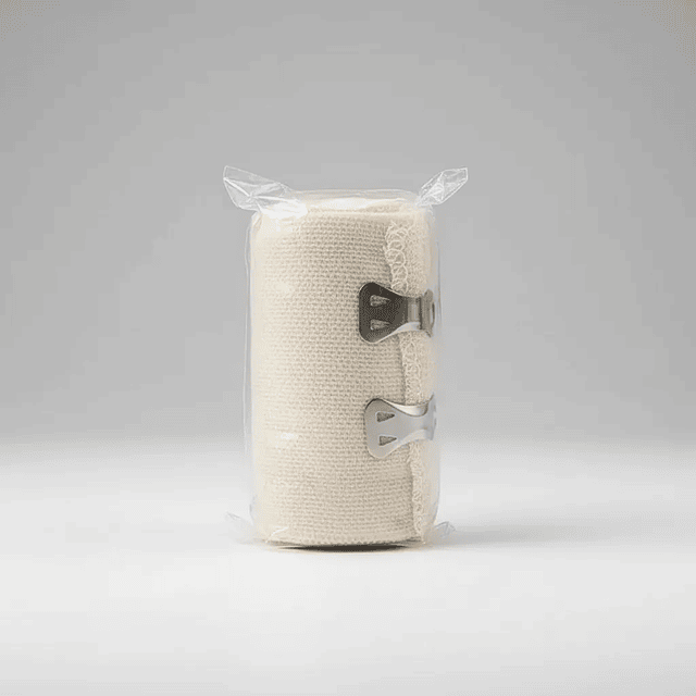 Venda semi elasticada 10 cm – algodón y fibras elásticas