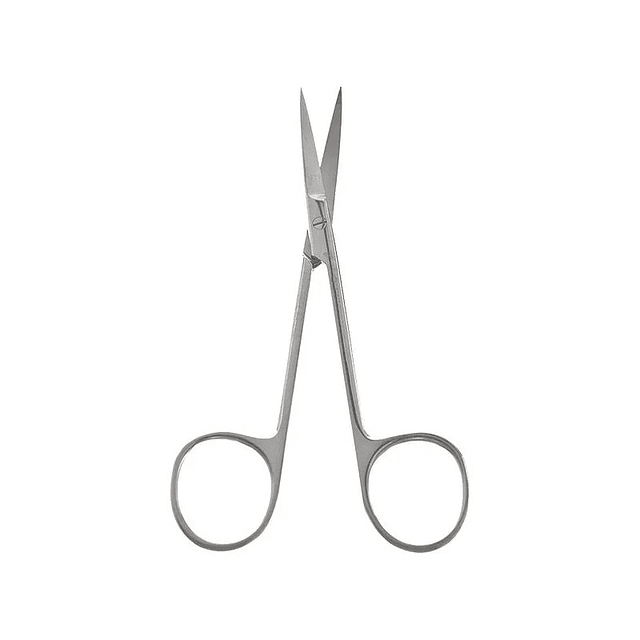 Tijera Iris recta 12 cm – acero inoxidable quirúrgico