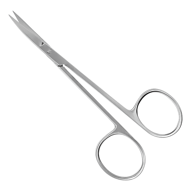 Tijera Iris recta 12 cm – acero inoxidable quirúrgico