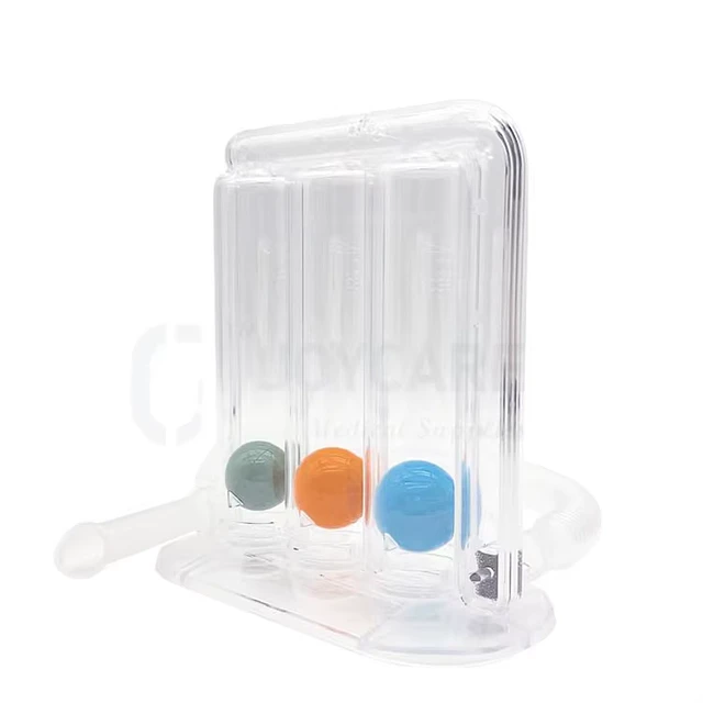 Triflo Ejercitador Pulmonar Respiratorio Espirometro Adulto