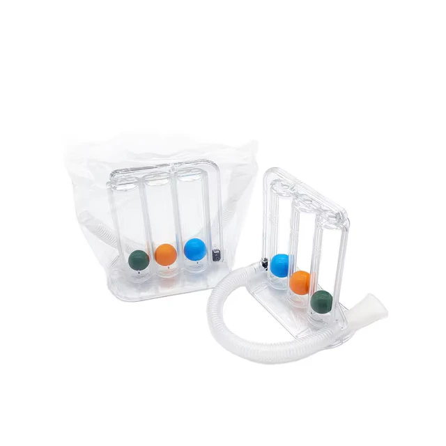 Triflo Ejercitador Pulmonar Respiratorio Espirometro Adulto