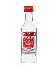 Vodka Smirnoff Miniatura 5cl PET