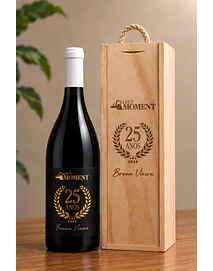 Vinho personalizado - Aniversário Empresa/Colaborador