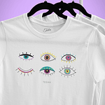 Camiseta Ojos Colores