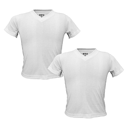 X2 Camiseta Acanalada Cuello V - 3344 $̶𝟑̶𝟎̶.̶𝟎̶𝟎̶𝟎̶