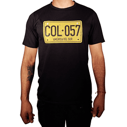 Camiseta Placa Colombia Hombre - M0018