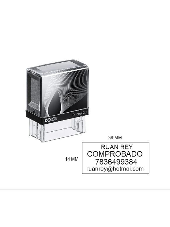 Sello Colop Printer 20 | Personalizado |  38x14mm   1