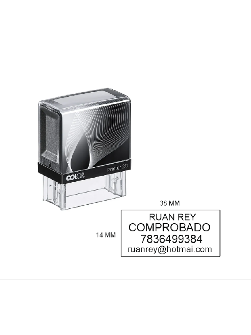 Sello Colop Printer 20 | Personalizado |  38x14mm   1