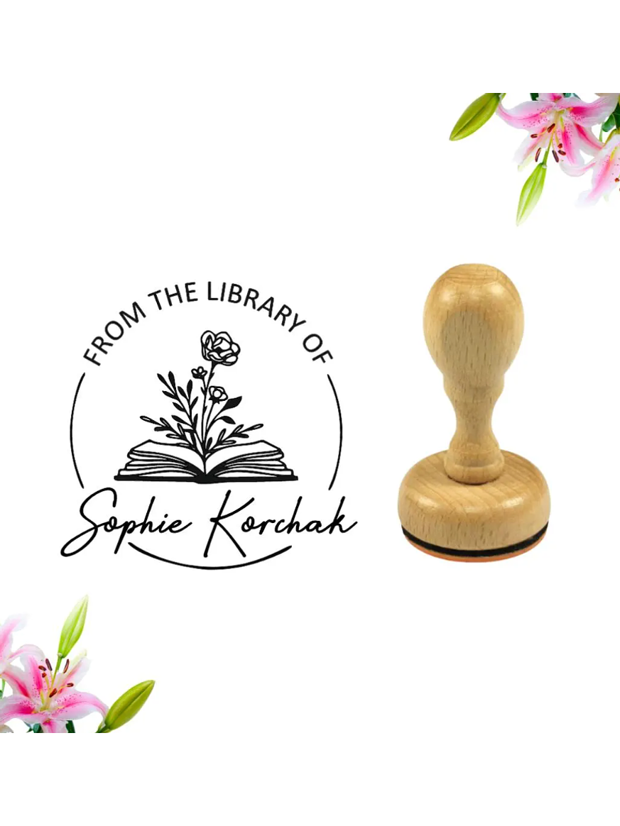 Sello para Libro | PERSONALIZADO 5
