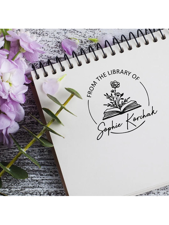 Sello para Libro | PERSONALIZADO 2