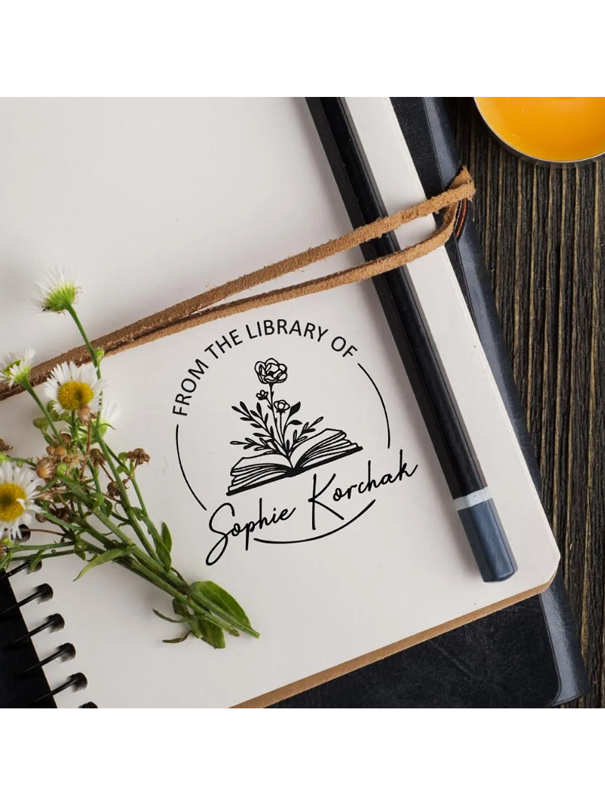 Sello para Libro | PERSONALIZADO 1