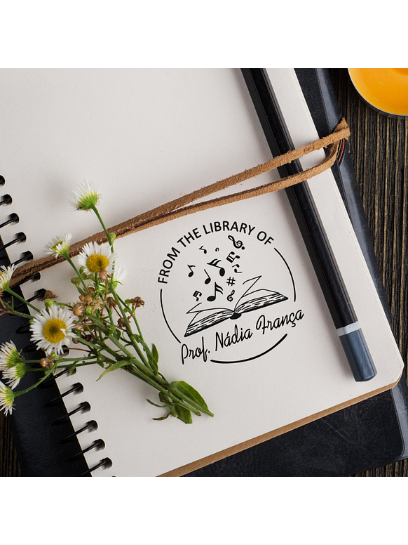 Sello para Libro | PERSONALIZADO 1
