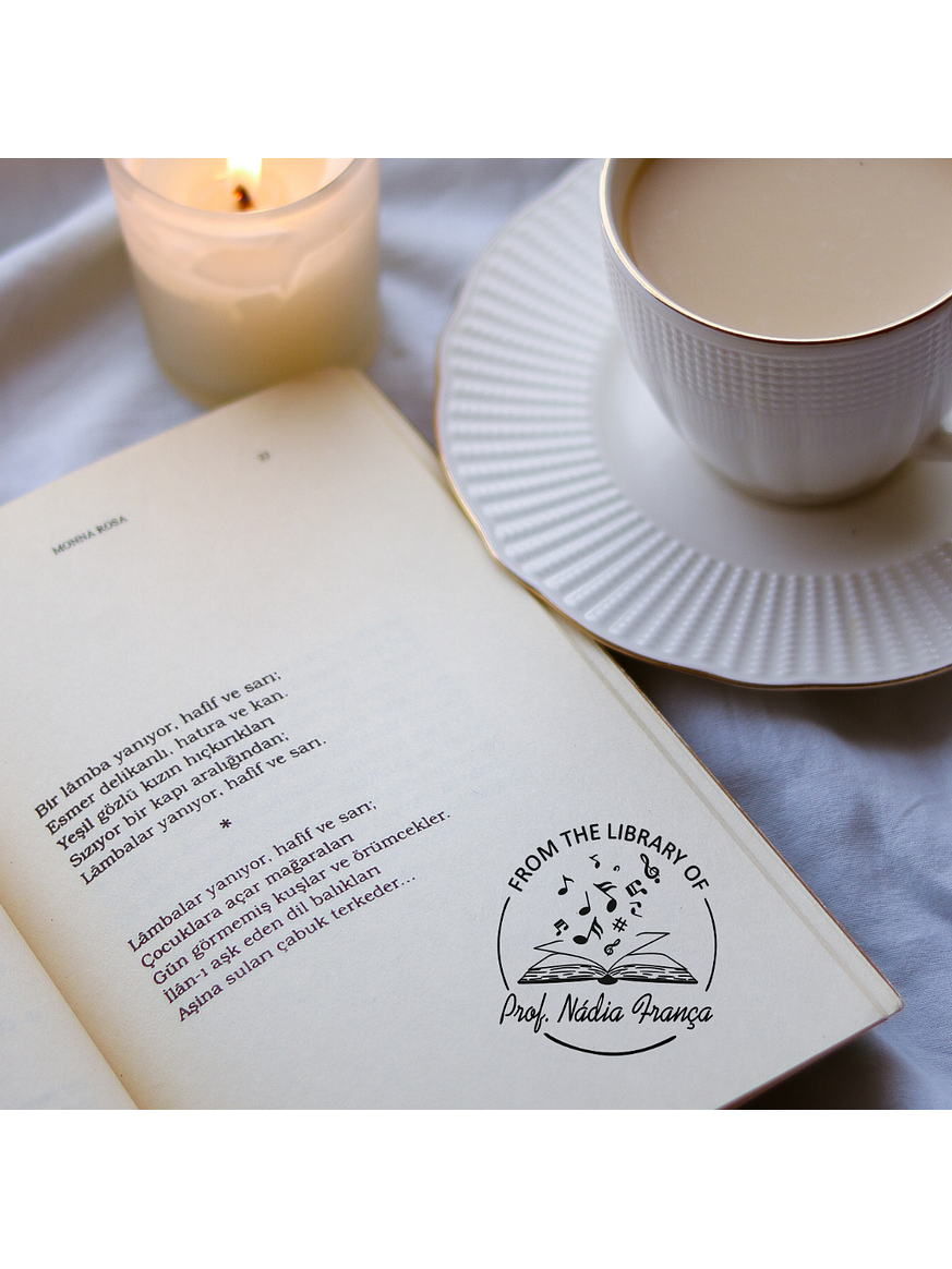 Sello para Libro | PERSONALIZADO 5