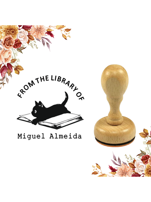 Sello para Libro | PERSONALIZADO 3