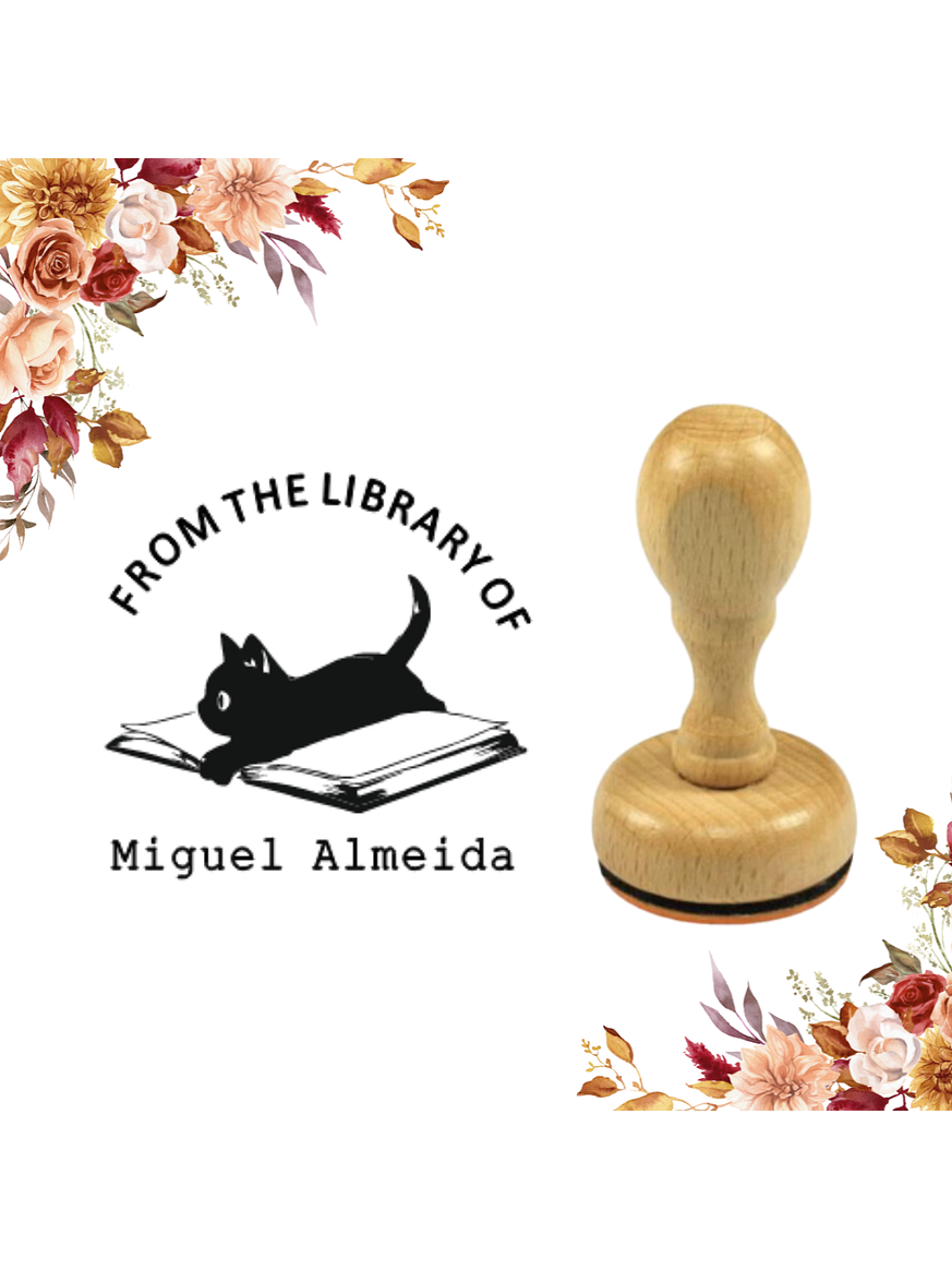 Sello para Libro | PERSONALIZADO 3