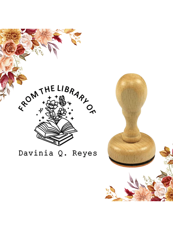Sello para Libro | PERSONALIZADO 3