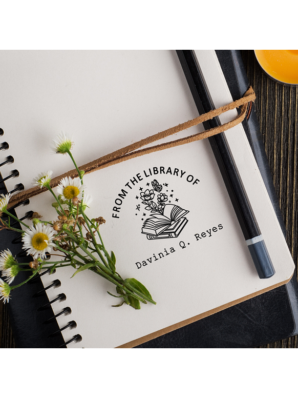 Sello para Libro | PERSONALIZADO 1