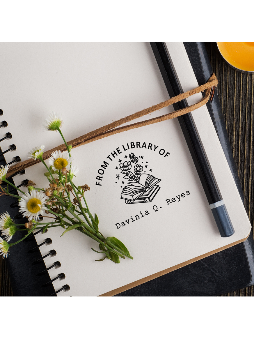 Sello para Libro | PERSONALIZADO 1