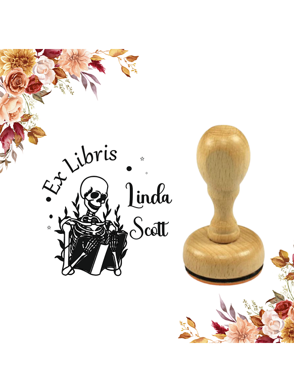 Sello para Libro | PERSONALIZADO 3