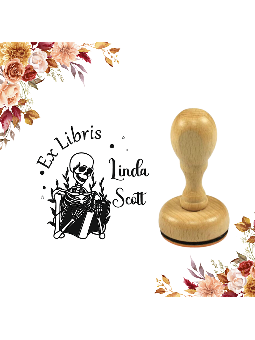 Sello para Libro | PERSONALIZADO 3