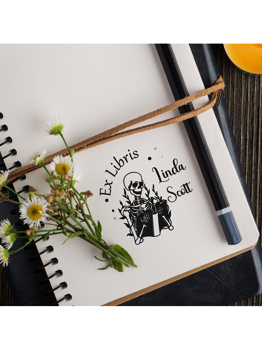 Sello para Libro | PERSONALIZADO 1