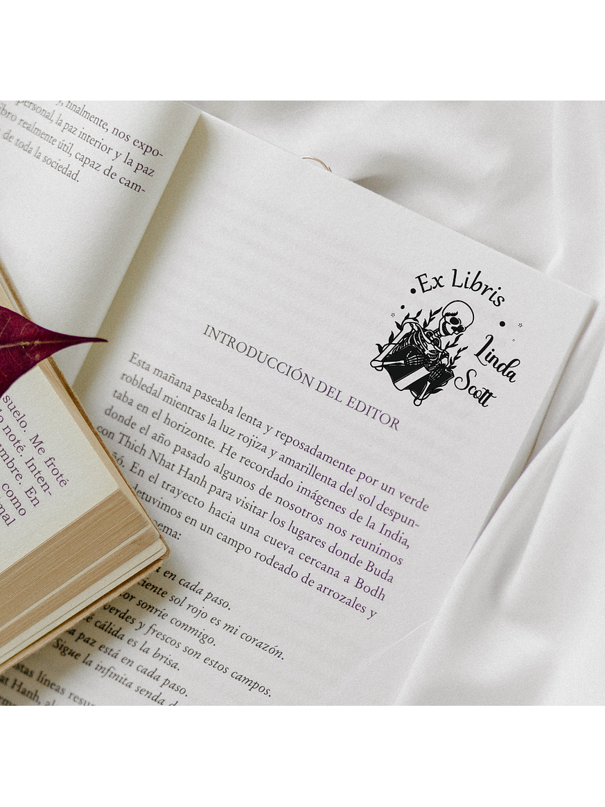 Sello para Libro | PERSONALIZADO 6