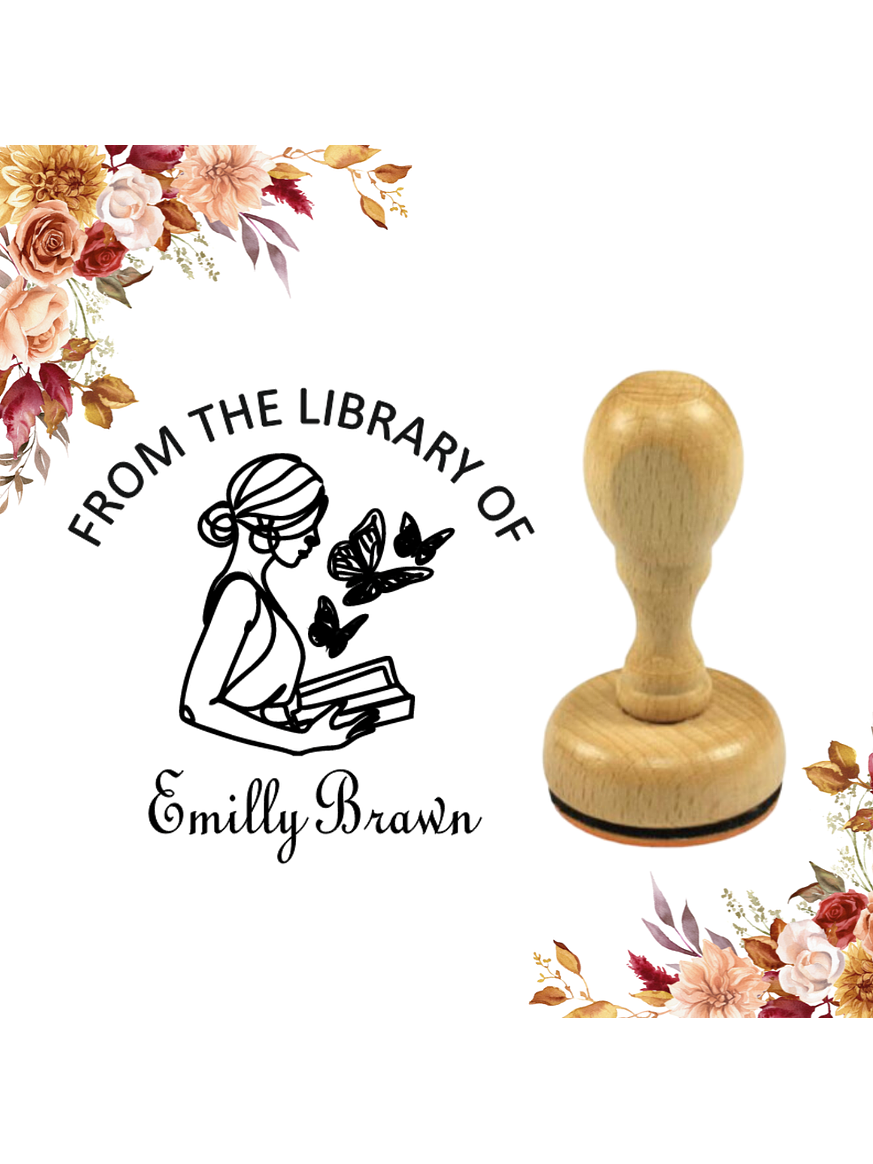 Sello para Libro | PERSONALIZADO 4