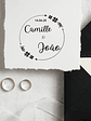 Sello para Boda | Monograma Personalizado - Miniatura 3