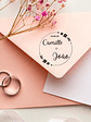 Sello para Boda | Monograma Personalizado - Miniatura 1