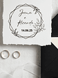 Sello para Boda | Monograma Personalizado - Miniatura 3