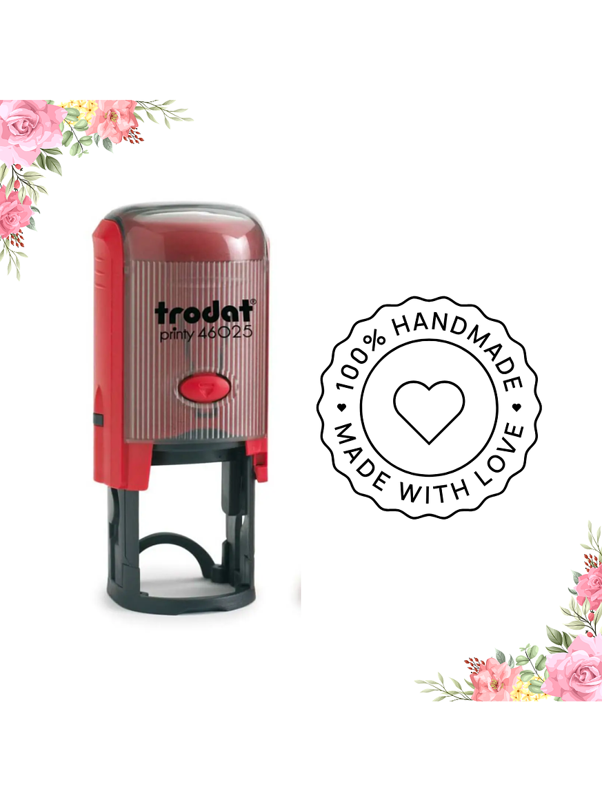 Sello TRODAT 46025 – Redondo 2,5 cm - PERSONALIZADO 1