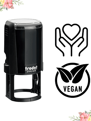 Sello TRODAT 4638 – Redondo 3,8 cm Personalizado