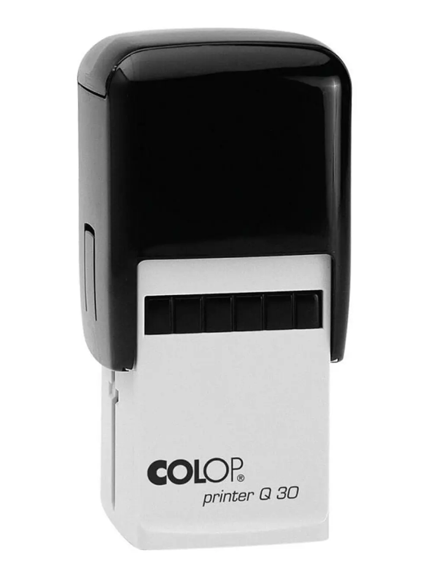 Sello COLOP Q30 – Cuadrado 3 cm Personalizado 2