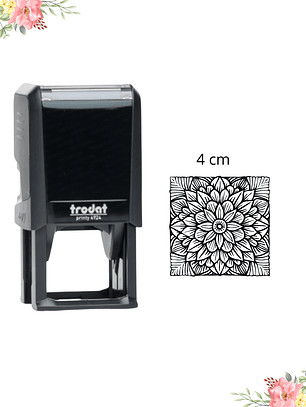 Sello TRODAT 4924 – Cuadrado 4 cm Personalizado