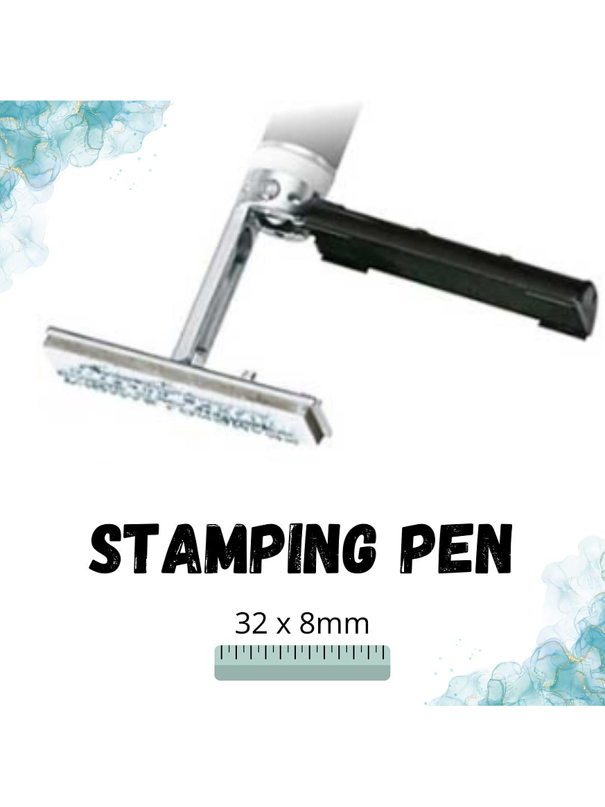 Bolígrafo Sello – 8x32 mm Personalizado 2