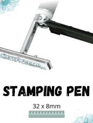 Bolígrafo Sello – 8x32 mm Personalizado