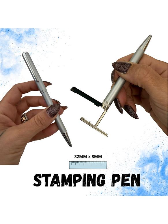 Bolígrafo Sello – 8x32 mm Personalizado 1