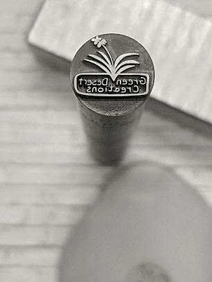 Sello de Hierro/Metal para Arcilla, Panadería, Cerámica y Jabón – Personalizado